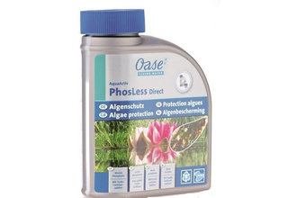 Oase AquaActiv PhosLess Direct 500 мл - cредство против водорослей на 10000 литров