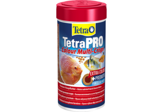 TetraPro Color Crisps 250 мл - корм для улучшения и поддержания окраски всех декоративных рыб