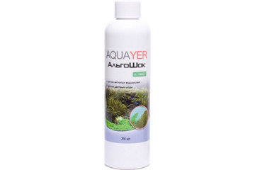 AQUAERUS АльгиШок, 250 мл - средство против зеленых нитчатых водорослей и цветения воды