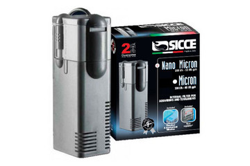 Фильтр внутренний SICCE MICRON NANO, 200 л/ч для аквариумов до 50 л