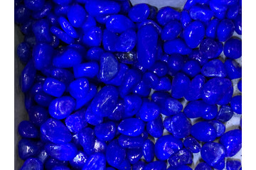 Грунт Премиум крашенный синий 20-30 мм, 1 кг