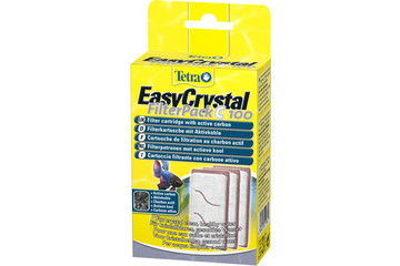 Картридж Tetra EasyCrystal Filterpack C 100 с активированным углем (для аквариума Tetra Cascade Globe), 3шт.