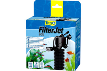 Фильтр внутренний Tetra FilterJet 600 компактный для аквариумов 120-170л, 550л/ч, 6Вт