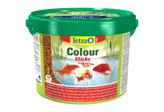 Корм для прудовых рыб Tetra Pond Color Sticks 10 литров
