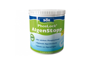 Söll PhosLock AlgenStopp 1 кг - против развития новых водорослей на 20000 литров