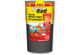 JBL NovoRed refill - Основной корм в форме хлопьев для золотых рыб в специальной упаковке 130 г. (750 мл.)