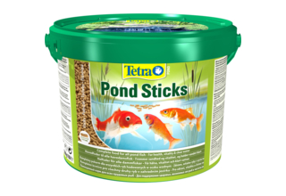 Корм для прудовых рыб Tetra Pond Sticks 10 литров, 1,2 кг
