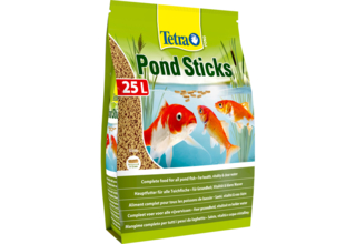 Корм для прудовых рыб Tetra Pond Sticks 25 литров, 3 кг