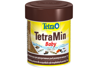TetraMin Baby мелкая крупа 66 мл - микро-хлопья для мальков