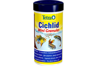 Tetra Cichlid Mini Granules 250 мл - корм для небольших цихлид, гранулы
