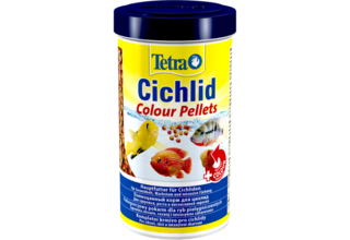 Tetra Cichlid Colour 500 мл - корм для усиления и поддержания окраски цихлид в виде гранул