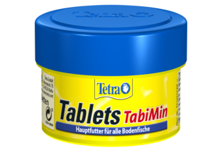Tetra Tablets TabiMin 58 табл. - корм в виде двухцветных таблеток с содержанием креветок