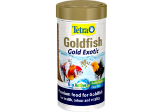 Tetra Goldfish Gold Exotic 250 мл - корм премиум-класса в гранулах