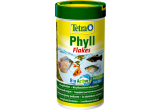 TetraPhyll 100 мл - растительные хлопья для всех рыб