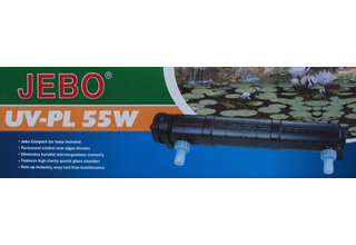 Стерилизатор Jebo UV-H55 для аквариума и пруда до 6000 литров