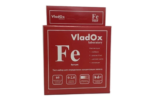VladOx Fe - тест для измерения концентрации железа