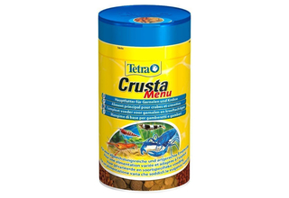 TetraCrusta Menu 100 мл - специальный корм для раков и креветок. В одной баночке - 4 вида корма.