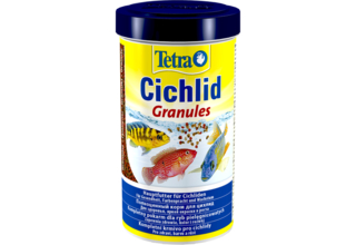 Tetra Cichlid Granules гранулы 500 мл - основной корм для цихлид