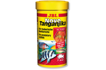 JBL NovoTanganjika - Корм в форме хлопьев из рыбы и планктонных животных для хищных цихлид из озер Малави и Таньгаика