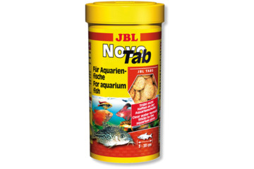 JBL NovoTab - Корм в форме таблеток для всех видов аквариумных рыб, 100 мл. (160 шт.)