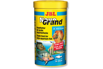 JBL NovoGrand - корм в форме крупных хлопьев для крупных видов рыб, 1000 мл. (180 г.)