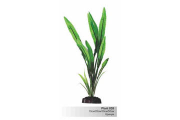 Шёлковое растение Plant 038-КРИНУМ зелёный, в БЛИСТЕРЕ