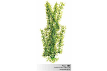 Пластиковое растение Plant 024-Яванский мох ЗЕЛЕНЫЙ