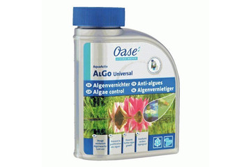 Oase AquaActiv AlGo Universal 500 мл, средство против сине-зеленых водорослей на 10000 литров