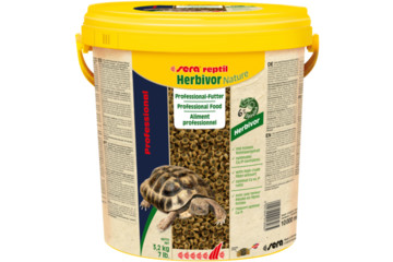 Корм для растительноядных рептилий SERA reptil Professional Herbivor Nature 10 л