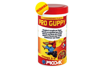 Корм для рыб PRODAC PRO GUPPY 100мл/20гр