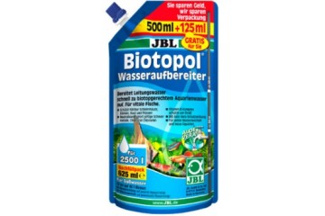 JBL Biotopol 625 ml на 2500 литров воды. Препарат для подготовки воды в пресном аквариуме