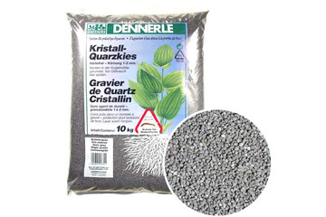 Dennerle Kristall-Quarz 5 кг. сланцево-серый. 1-2 мм.